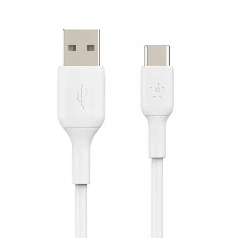 Cable USB Belkin BoostCharge CAB001BT1MWH 1m USB A a USB C blanco