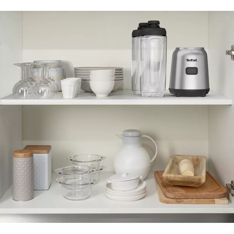Batidora de vaso Tefal Mix&Move BL15FD 0,6 L 300 W acero inoxidable