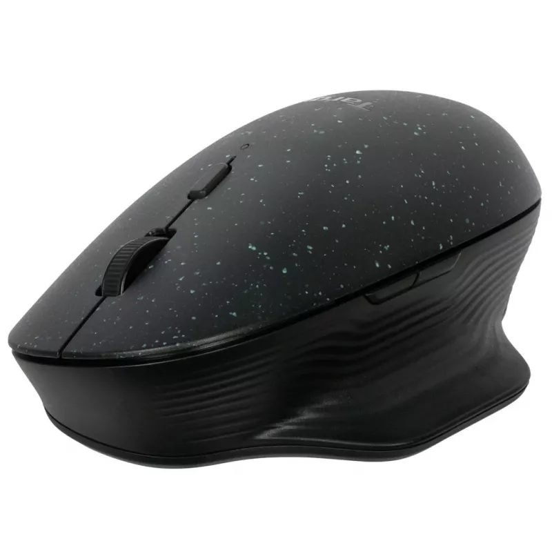 Targus ErgoFlip EcoSmart ratón Bluetooth ergonómico y ambidiestro AMB586GL, negro