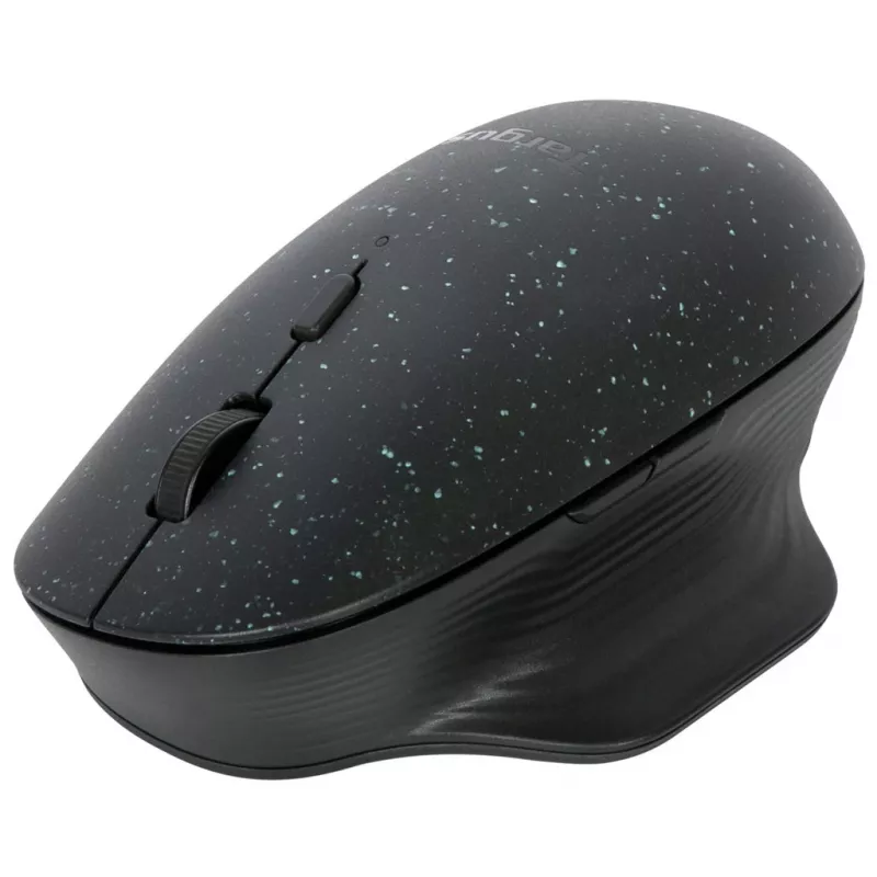 Targus ErgoFlip EcoSmart ratón Bluetooth ergonómico y ambidiestro AMB586GL, negro
