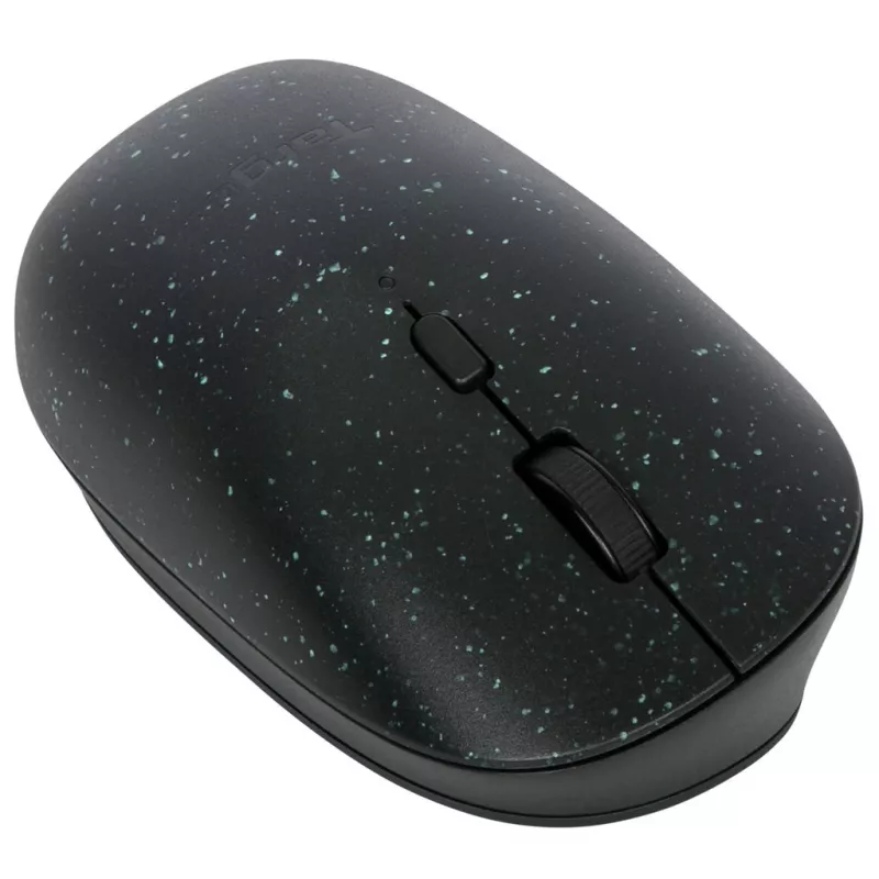 Targus ErgoFlip EcoSmart ratón Bluetooth ergonómico y ambidiestro AMB586GL, negro