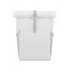 Lenovo GX41H71241 IdeaPad Gaming Modern mochila para portátiles de hasta 16″ (40,6 cm), de poliéster reciclado, impermeable, blanca