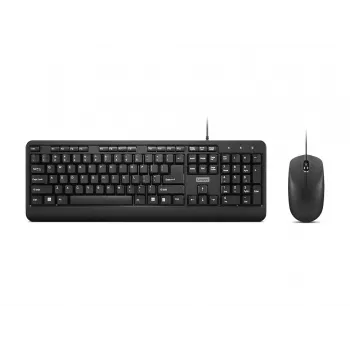 Lenovo 160 Teclado ratón incluido Home/Office USB US English negro