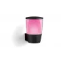 WiZ Elpas aplique de exterior inteligente Wi-Fi, 8,5 W, 950 lm, Tunable White & Color 2700-5000 K, IP44, regulable, negro