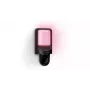 WiZ Lámpara de pared exterior con cámara, cámara de vigilancia IP, exterior, inalámbrica, 1250 lm, pared, negra