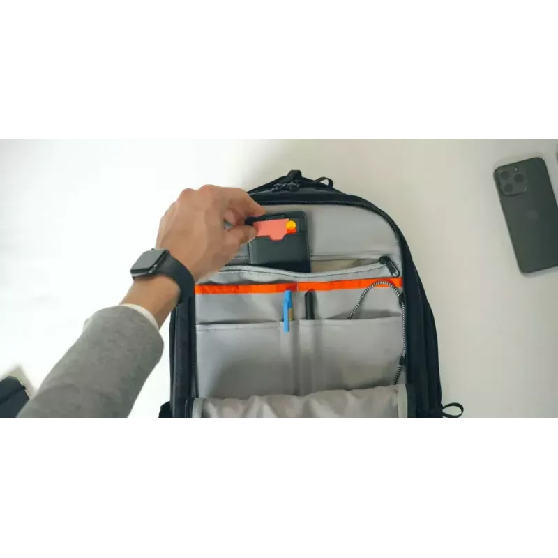 Mochila de ocio HYPER HyperPack Pro negra Cordura nailon 490 mm