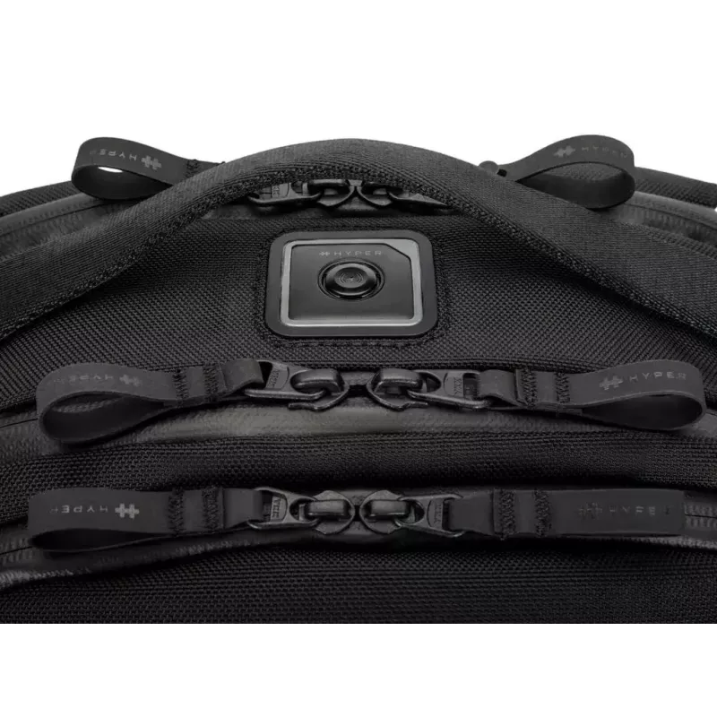 Mochila de ocio HYPER HyperPack Pro negra Cordura nailon 490 mm