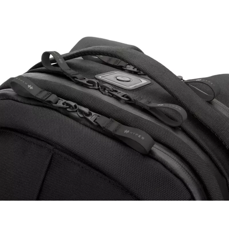 Mochila de ocio HYPER HyperPack Pro negra Cordura nailon 490 mm