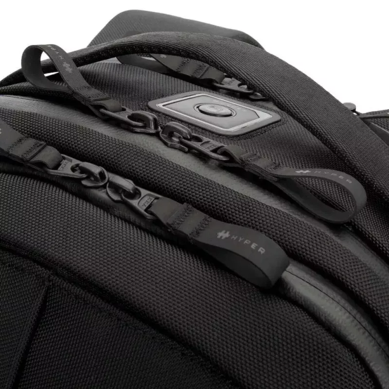 Mochila de ocio HYPER HyperPack Pro negra Cordura nailon 490 mm