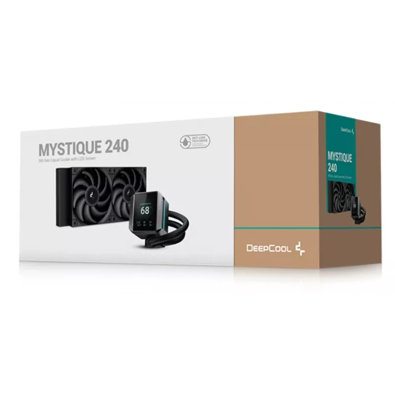 Refrigeración líquida todo en uno para procesador DEEPCOOL Mystique 240 12 cm - negra