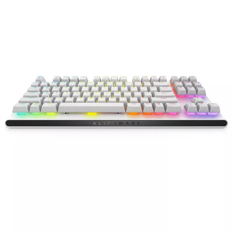 Teclado gaming Alienware AW420K USB QWERTY US International blanco