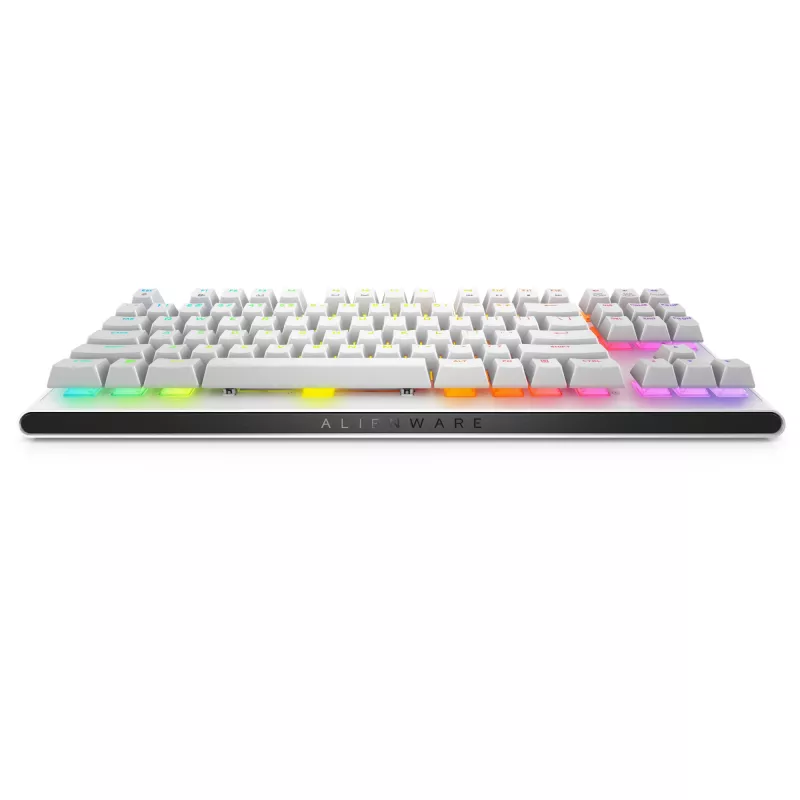 Teclado gaming Alienware AW420K USB QWERTY US International blanco