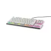 Teclado gaming Alienware AW420K USB QWERTY US International blanco