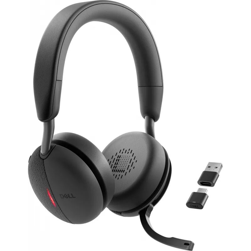 Auriculares inalámbricos con ANC DELL Pro Plus - WL5024, con cable e inalámbricos, aviación/control de tráfico aéreo, 20 - 20000 Hz, 219 g, auriculares, negro