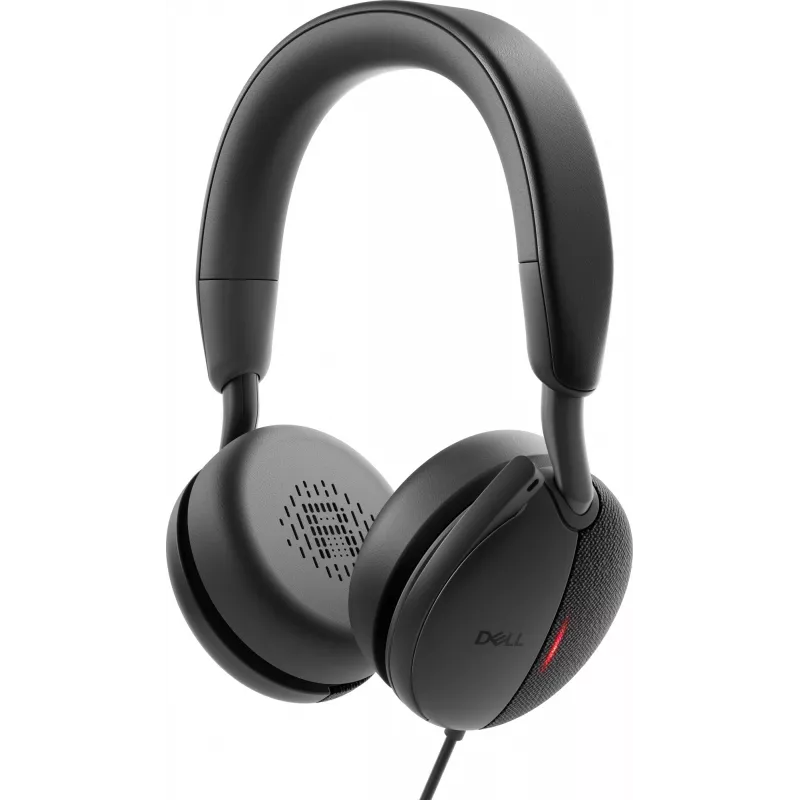 Auriculares con cable con ANC DELL Pro Plus - WH5024, con cable, llamadas/música, 20 - 20000 Hz, 189 g, auriculares, negro