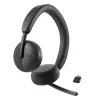 Auriculares inalámbricos DELL Pro - WL3024, con cable e inalámbricos, telefonía/música, 20 - 20000 Hz, 182 g, auriculares, negro