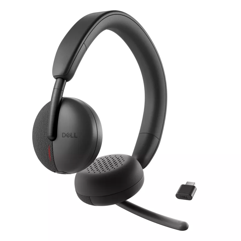 Auriculares inalámbricos DELL Pro - WL3024, con cable e inalámbricos, telefonía/música, 20 - 20000 Hz, 182 g, auriculares, negro