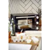 Horno de sobremesa eléctrico Adler AD 6024 — compacto, 22 l de capacidad, 1300 W, negro
