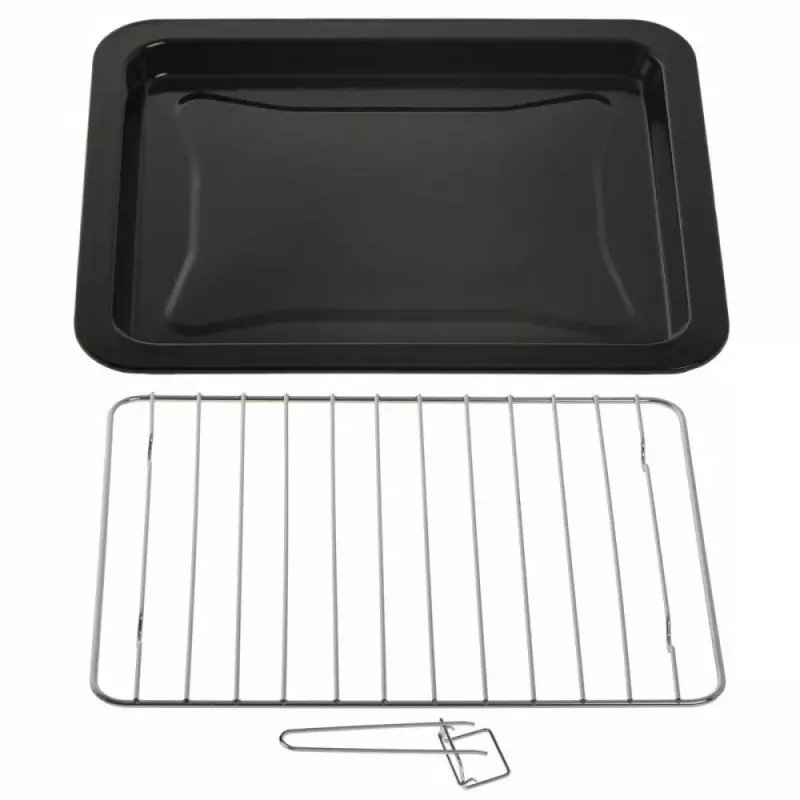 Horno de sobremesa eléctrico Adler AD 6024 — compacto, 22 l de capacidad, 1300 W, negro