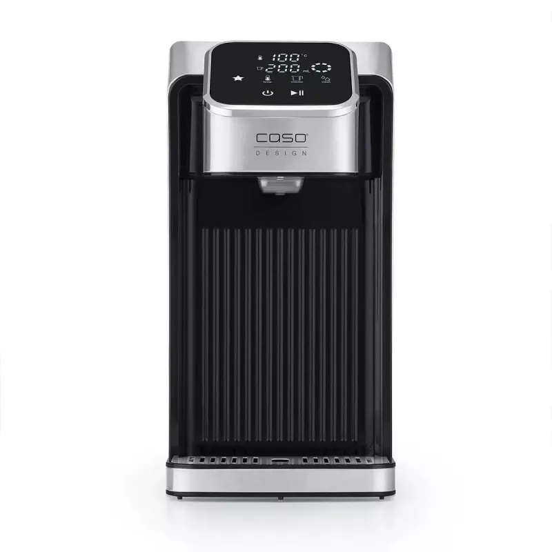 Caso HW 770 Advanced Turbo dispensador de agua caliente, 2,7 L, 2600 W, negro/acero inoxidable