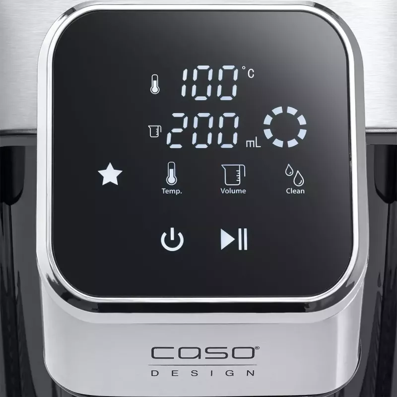 Caso HW 770 Advanced Turbo dispensador de agua caliente, 2,7 L, 2600 W, negro/acero inoxidable