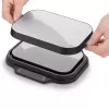 Báscula de cocina Caso KitchenDuo 03291 — báscula de cocina digital, acero inoxidable y negra, pantalla LED, capacidad 5 kg, función tara