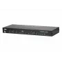 Conmutador KVM ATEN 8 puertos USB DVI con audio, 2048 x 1536 píxeles, QXGA, 4,53 W, negro