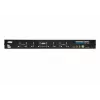 Conmutador KVM ATEN 8 puertos USB DVI con audio, 2048 x 1536 píxeles, QXGA, 4,53 W, negro