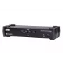Conmutador KVMP™ ATEN 4 puertos USB 3.0 4K HDMI con modo mezclador de audio
