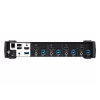 Conmutador KVMP™ ATEN 4 puertos USB 3.0 4K HDMI con modo mezclador de audio