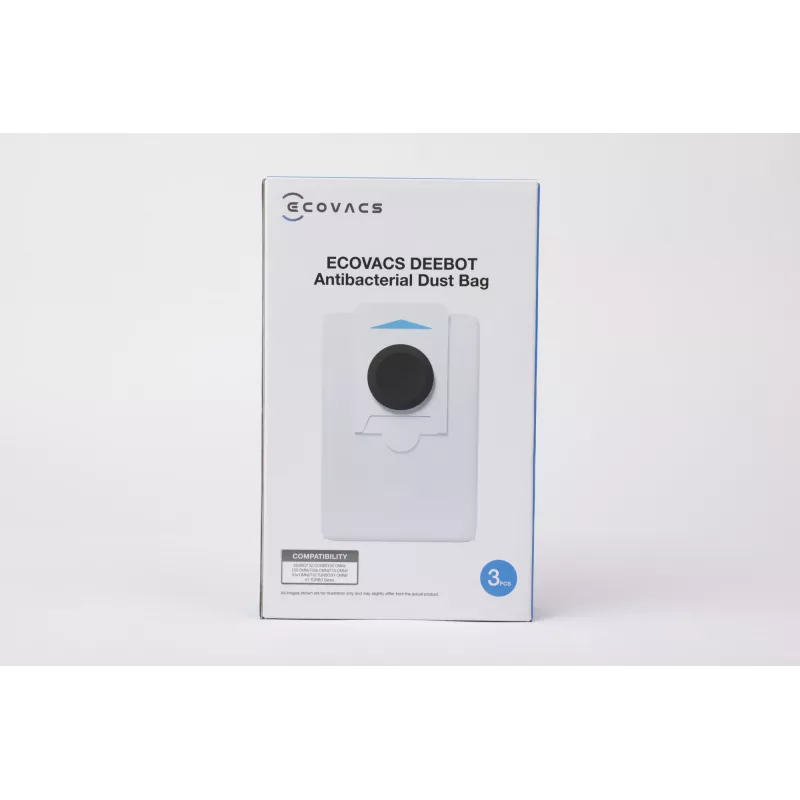 Accesorio/recambio para aspirador Ecovacs DDB030028 bolsas de polvo para robot aspirador