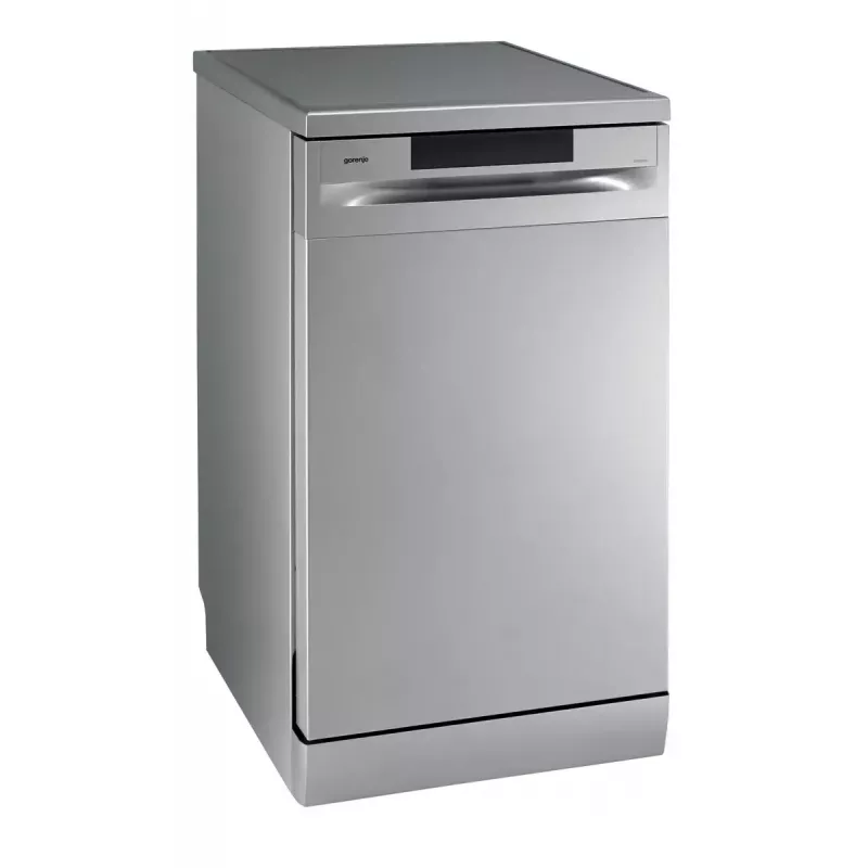 Lavavajillas independiente Gorenje GS520E15S, estrecho 45 cm, 9 cubiertos, 47 dB, gris