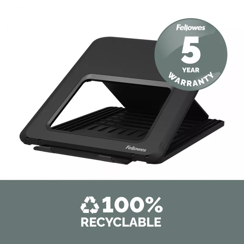 Fellowes soporte para portátil de escritorio - Breyta elevador de portátil ajustable