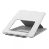 Fellowes soporte para portátil de escritorio - Breyta elevador de portátil ajustable para hogar y oficina - soporte portátil con 12 niveles de altura - tamaño máx. de portátil 14 pulgadas, peso máx. 4 kg - blanco