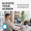 Fellowes funda para portátil con soporte integrado – Breyta funda para portátil con cierre para trabajo híbrido y portátiles de hasta 14 pulgadas/4 kg – blanca