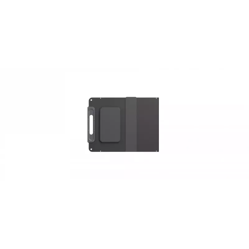 Panel solar Ninebot SP 100 — 100 W (400 W pico), USB, montaje en suelo, 1400×32×540 mm, negro