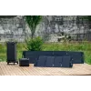 Panel solar Ninebot SP 100 — 100 W (400 W pico), USB, montaje en suelo, 1400×32×540 mm, negro