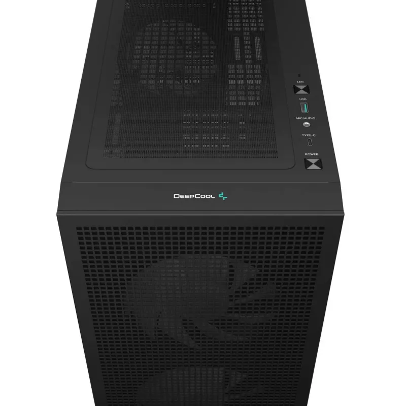 DeepCool CH360 DIGITAL R-CH360-BKAPE3D-G-1 caja de PC Micro Tower, micro ATX/Mini-ITX, vidrio templado, negra