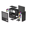 DeepCool CH360 DIGITAL R-CH360-BKAPE3D-G-1 caja de PC Micro Tower, micro ATX/Mini-ITX, vidrio templado, negra