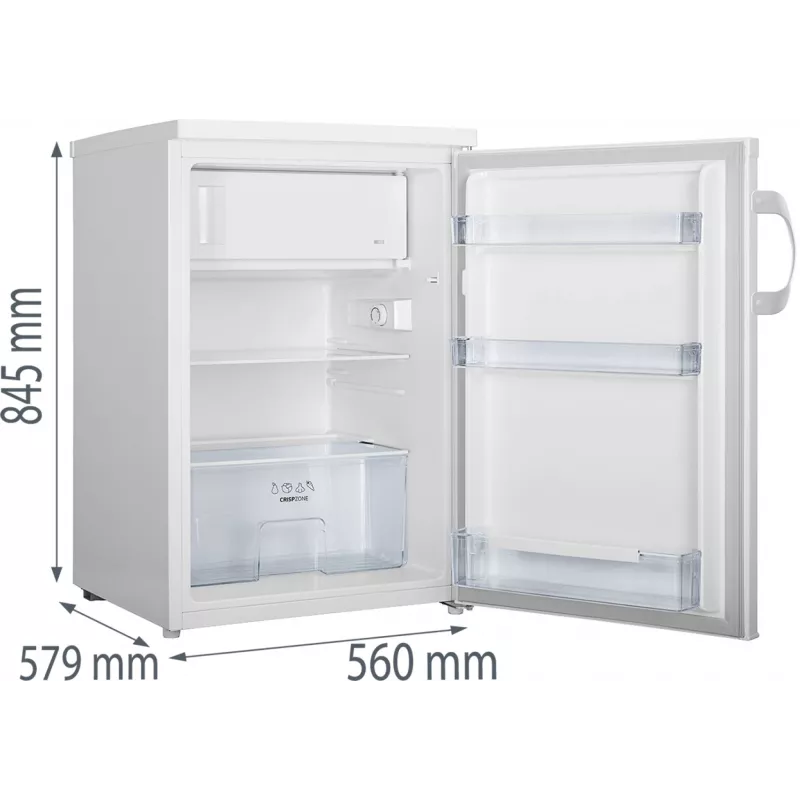 Frigorífico combinado Gorenje RB492PW independiente 119 L blanco