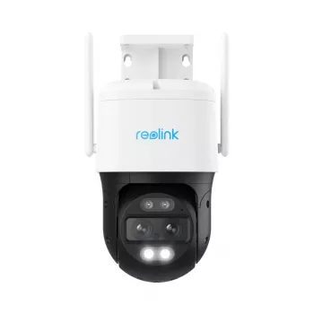 Cámara de vigilancia IP Reolink TrackMix W760 4K, 8 MP, 3840×2160, Wi‑Fi y Ethernet, PTZ (355° giro, 90° inclinación), visión nocturna 30 m, IP65