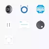 Cámara de seguridad IP Reolink Fisheye P520 6MP domo, 2560×2560, 180° fisheye, PoE/DC, microSD hasta 256 GB