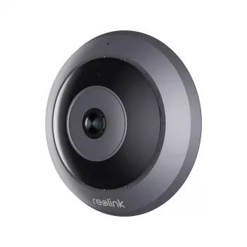 Cámara de seguridad IP Reolink Fisheye P520 6MP domo, 2560×2560, 180° fisheye, PoE/DC, microSD hasta 256 GB