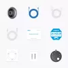 Cámara de vigilancia IP Reolink W520 6MP interior vista 360°, 2560×2560, H.265, Wi‑Fi y Ethernet