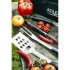 Set de utensilios de barbacoa Adler AD 6727 — acero inoxidable, 4 piezas