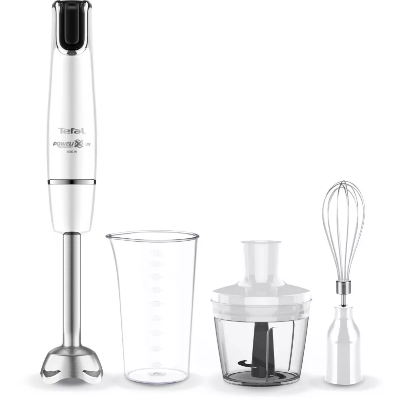 Batidora de mano Tefal InfinyForce HB9441 0,8 l 1000 W blanca