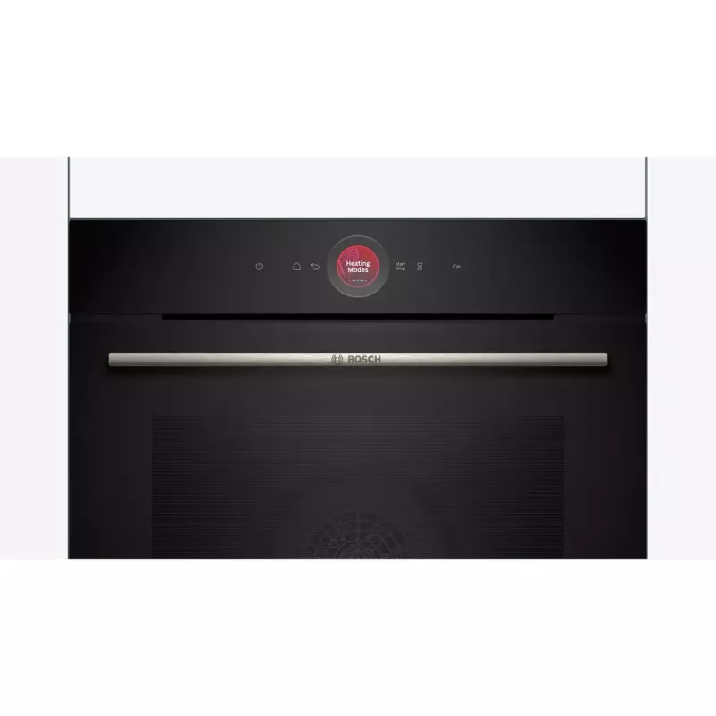 Horno empotrable Bosch Serie 8 HBG7721B1 — eléctrico, 71 L, autolimpieza pirolítica, control táctil, Wi‑Fi, lámpara halógena, negro
