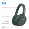 Sony ULT WEAR - Auriculares inalámbricos Bluetooth con ULT POWER SOUND, graves definitivos, cancelación de ruido, calidad de llamada nítida, hasta 30 horas de autonomía, iOS y Android