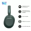 Sony ULT WEAR - Auriculares inalámbricos Bluetooth con ULT POWER SOUND, graves definitivos, cancelación de ruido, calidad de llamada nítida, hasta 30 horas de autonomía, iOS y Android