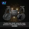 Sony ULT WEAR - Auriculares inalámbricos Bluetooth con ULT POWER SOUND, graves definitivos, cancelación de ruido, calidad de llamada nítida, hasta 30 horas de autonomía, iOS y Android